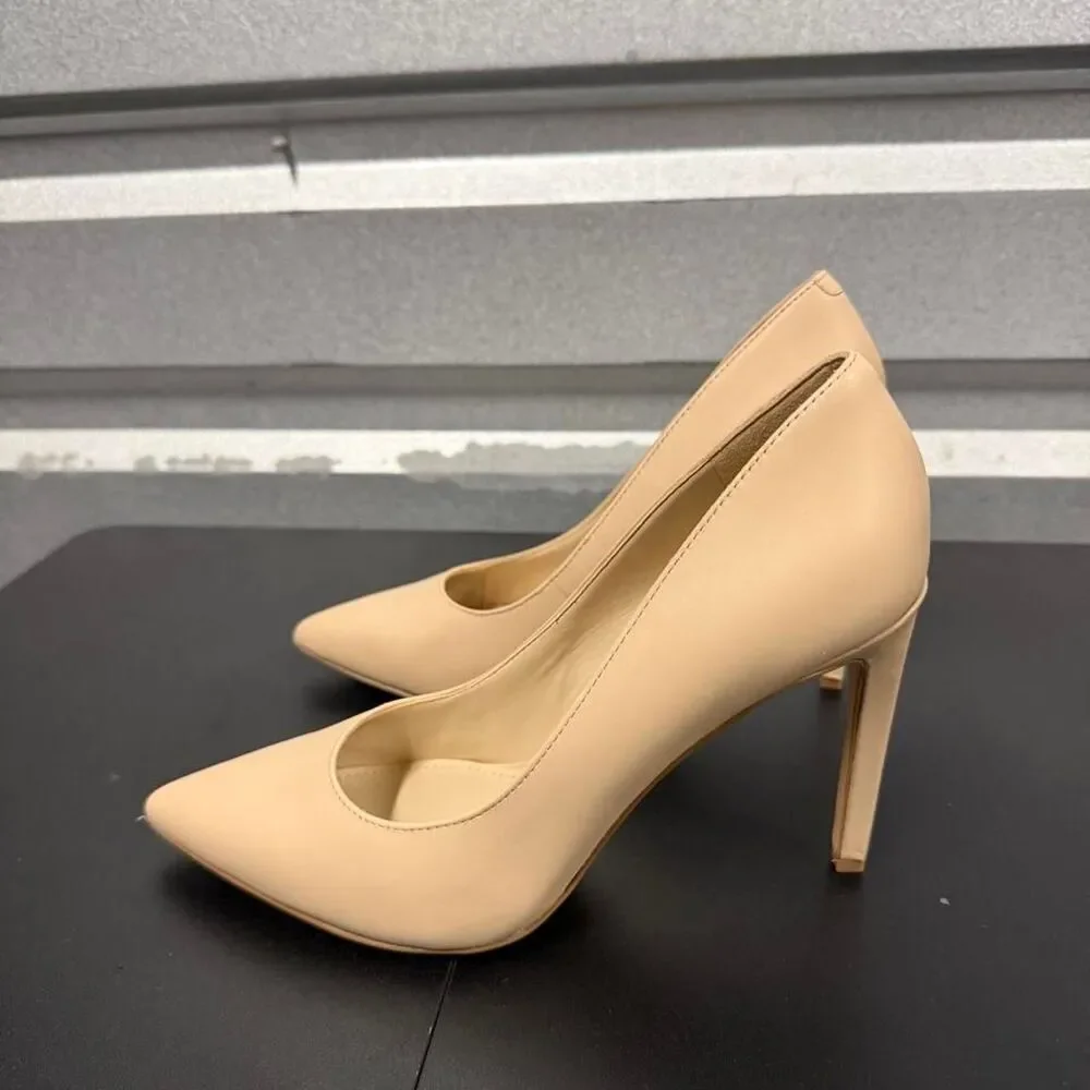 Nine-west Women's Tan and Cream Courts